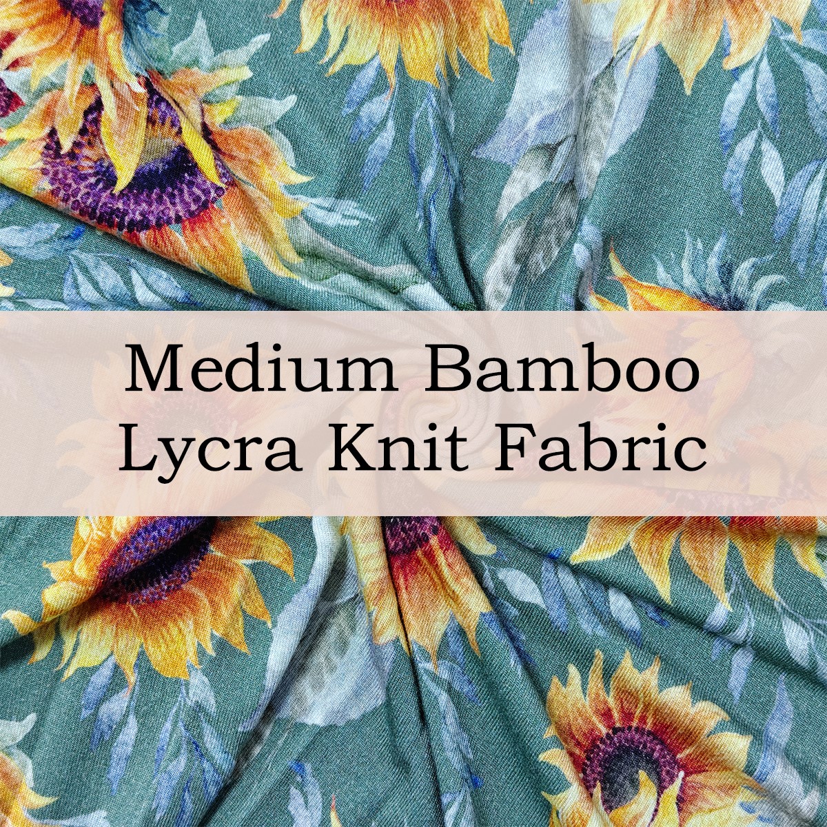 Custom Printed Bamboo Lycra Fabric | Soft, Stretchy & Breathable for Tops & Loungewear