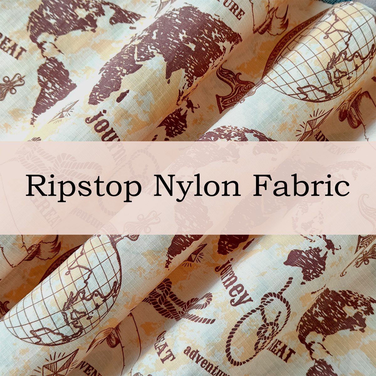 Custom Printed Ripstop Nylon Fabric – Durable, Lightweight & Water-Resistant for Outdoor Gear & Fashion Projects